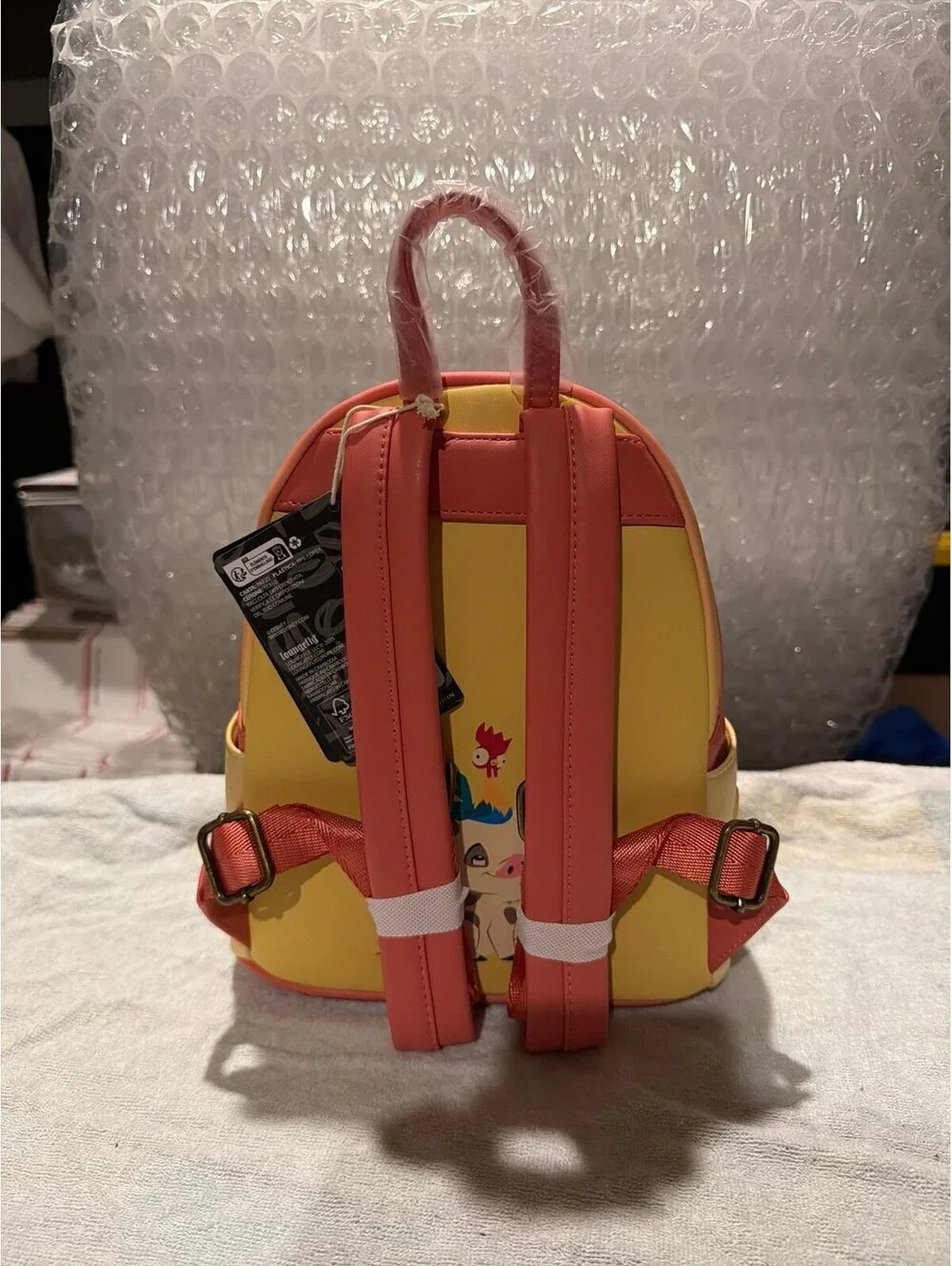 Loungefly Disney Moana PUA & Hei Hei Sunset Mini Backpack NWT